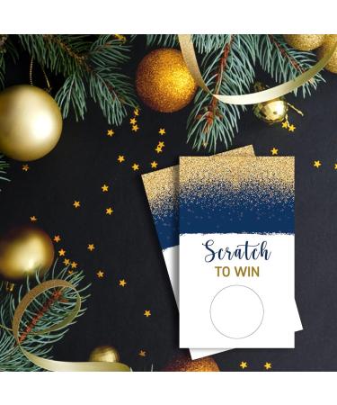 50 Pack Rose Gold Blank Gift Certificate Scratch Off Cards for Small Business - Haizct - Buy Online on GoSupps.com