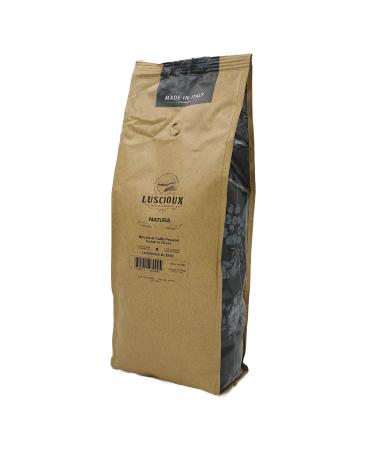 LUSCIOUX Luscioux Natura Bean Coffee - 1kg Packaging | An elegant coffee with a rich everlasting background.