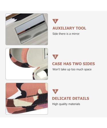 Buy Hemotone 2-in-1 Portable Contact Lens Case & Glasses Holder | Double-Sided Camouflage Design with Integrated Mirror | Ideal for Men & Women - International Shipping Available - Buy Online on GoSupps.com