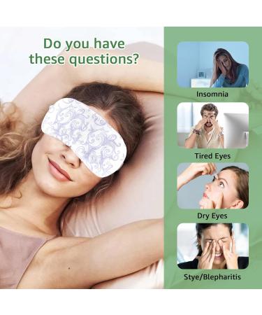 MEECI 16-Pack Steam Eye Mask for Sleeping and Dry Eyes - Disposable Warm Compress Masks for Dark Circles and Puffiness Relief - Soothing Eye Care Pads - Unscented - Buy Online on GoSupps.com