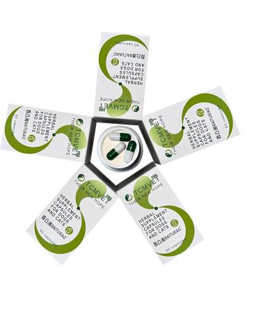 Baituxiao Herbal Supplement for Dog and Cat Lumps Lipomas with a Solubilizing Formula Immune Support - Five Bottles - Buy Online on GoSupps.com