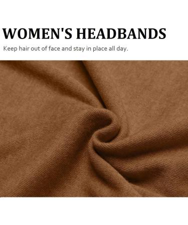 Shop Women s Sports Headbands - Elastic Wide Hairbands for Yoga & Workout | Color-A - Buy Online on GoSupps.com