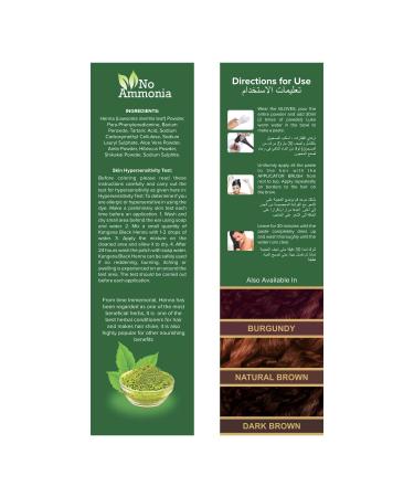 Kangana Black Henna Powder - 100% Grey Coverage | Natural Hair Dye | Pack of 3 - Buy Online on GoSupps.com