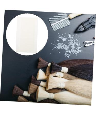 Angoily 5 Sheets Double-sided Tape Sticker for Wig Tape in Hair Extensions Human Hair Two Sided Tape Lace Front Hair System Tape Lace Front Wig Tape Invisible White Adhesive Reissue Block - Buy Online on GoSupps.com