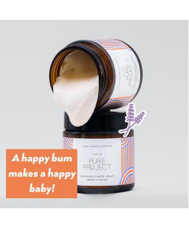Little Pure Project Diaper Rash Cream - Zinc Oxide Free Vegan Calendula Ointment for Newborns Soothes & Prevents Diaper Rashes - 3.8 Fl. Oz - Buy Online on GoSupps.com