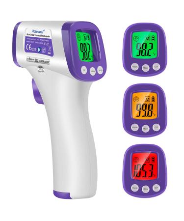 Infrared Forehead Thermometer Non-Contact Forehead Thermometer for Adults Kids Baby Accurate Instant Readings No Touch Infrared Thermometer with 3 in 1 Digital LCD Display for Face Ear Body