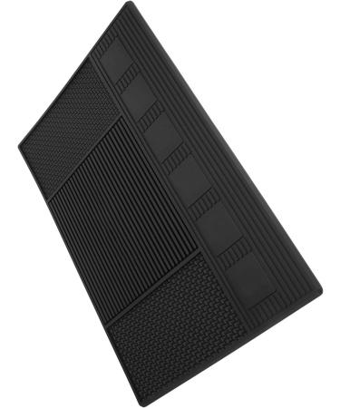 Silicone Barber Mat with Slip Prevention Large Size Work Station Pad for Clippers Scissors Organized & Easy to Cleanse - Buy Online on GoSupps.com