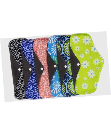 Washable Bamboo Charcoal Cotton Menstrual Pads - Reusable Cloth Napkin for Maternity - Eco-Friendly Mama Pads - Buy Online on GoSupps.com
