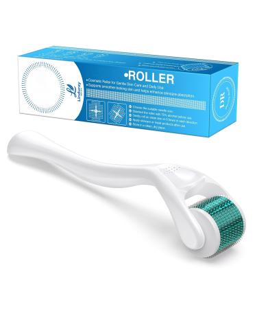 Microneedling Derma Roller Kit for Face, Body, Hair & Beard - Micro 540 Titanium Microneedle Microdermabrasion Tool - Storage Case & Ebooks Included