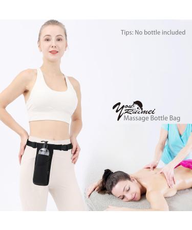 Professional Massage Therapist Holster with Adjustable Belt | Massage Bottle & Lotion Bag | Black (XJ-1KD) - Shipping Worldwide - Buy Online on GoSupps.com