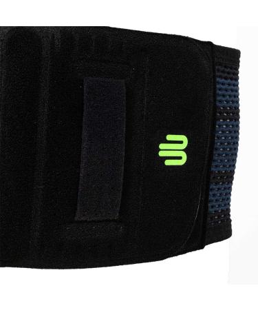 Bauerfeind Sports Back Support - Breathable Compression - Anatomically Contoured Pad - Air Knit Fabric - Black Medium - Buy Online on GoSupps.com