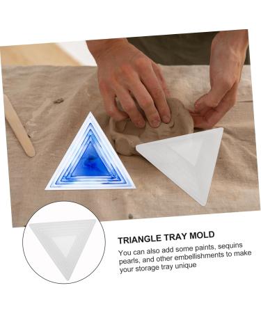 COHEALI 3 Pcs Epoxy Mold Resin Molds Number Baking Cake Stair-stepping Tray Making Tool Manual Jewelry Box Whitex3pcs 16.2X14.2cmx3pcs - Buy Online on GoSupps.com