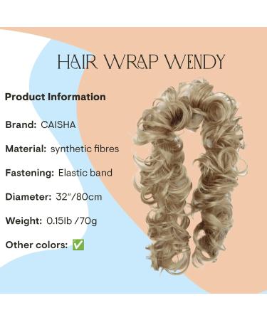 CAISHA XXL Blonde Messy Bun Hairpiece for Bridal Updo Hairstyle HW17 - Buy Online on GoSupps.com