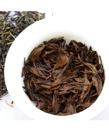 GOARTEA Th Noir Black Tea 2Pcs 250g / Total 17.6oz Lapsang Souchong Tea Loose Leaf Chinese Black Tea Th Noir - Golden Buds/No Smoky Taste - Buy Online on GoSupps.com