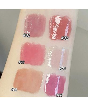 Buy 3 Colors Jelly Lipstick Gift Set - Tinted Heart Shape Lip Stain & Gloss | Moisturizing Hydrating Lip Balm | Vivid Color Makeup for Girls - Buy Online on GoSupps.com