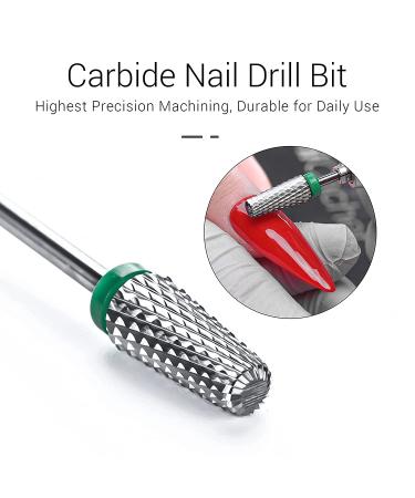 MelodySusie 5 in 1 Tungsten Carbide Nail Drill Bit for Fast Gel and Acrylic Removal - Buy Online on GoSupps.com