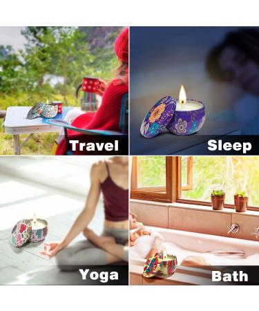Fragrance Candles Gifts for Women - 6 Pack Aromatherapy Soy Wax Candles for Stress Relief | Mother's Day Thanksgiving & Christmas Gift Set - Buy Online on GoSupps.com