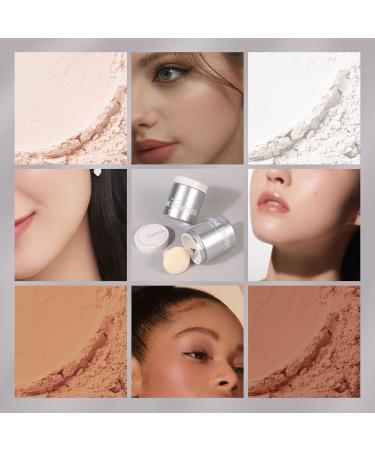 Mushroom Head PuffFine Loose Powder Makeup | Long Lasting Foundation Powder with Sunscreen for Medium Skin Tones - Buy Online on GoSupps.com