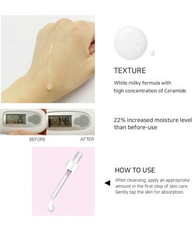 FASCY Lab Ampoule Korean Moisturizer - Cermaide Ampoule For Sensitive Skin Hypoallergenic Safe Ingredients Made In Korea (30 ml / 1.01 fl.oz) - Buy Online on GoSupps.com