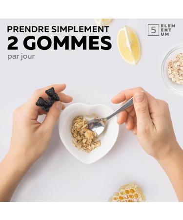  5 elementum Shilajit Gummies - 120 Pure Himalaya Sugar-Free Vegan & Natural Shilajit Gummies - 71% Fulvic Acid - 300mg per Serving - Shil - Buy Online on GoSupps.com