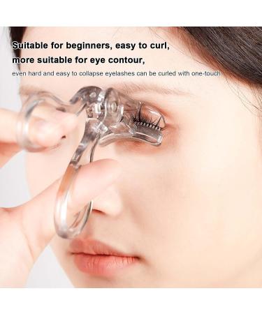 Eyelash Curler With - Professional Eyelash Curler | Automatic Return Eyelash Curler | Beginner-friendly Natural Curling With Replacement Pad | Includes Replacement Pad - Buy Online on GoSupps.com