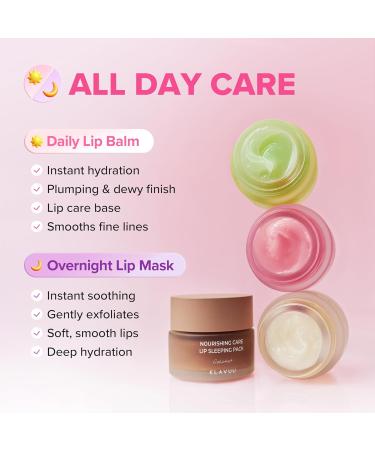 Klavuu Lip Mask Sleeping Pack (0.7oz) Overnight Deep Hydrating Korean Lip Balm Treatment for Very Dry Chapped Lips | Lip Lightening & Plumping with Instant Hydration | Gentle Exfoliating (Berry) - Buy Online on GoSupps.com