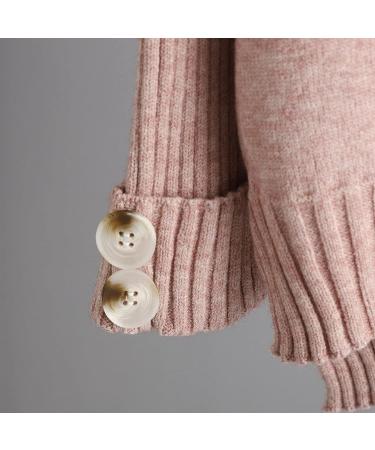 Women's Knitted Evening Pants Suit Set | High Collar Sweater | Autumn/Winter Thermal Beige - Buy Online on GoSupps.com