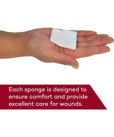 Dealmed Non-Sterile Post-Op Gauze Sponges 200 Count 4-Ply 2x2 Pads - Non-Woven Wound Care Sponges for First Aid Kit/Medical Facilities - Buy Online on GoSupps.com