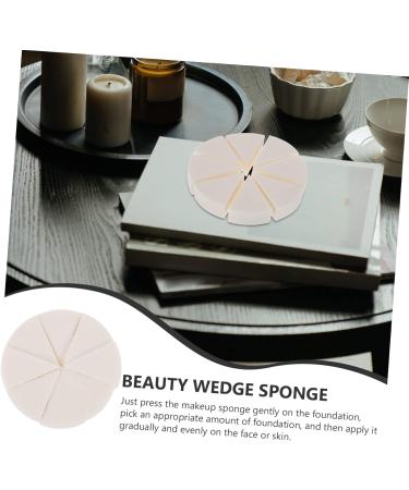 4 Sets Triangular Sponge Puff Wedge Makeup Sponge Loose Touch Makeup Portable Blender Makeup Puffs for Powder Emulsion Girls Face Dry Touch White - Buy Online on GoSupps.com