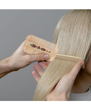 Abaodam Peigne Poux en Bambou Naturel Double Face Dents Ultra-fines pour liminer Lentes et Pellicules Lot de 2 Compact et Portable Adapt Gar on et Filles et Usage Voyage - Buy Online on GoSupps.com