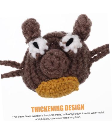 Buy Gatuida Cold Nose Warmer | Knitted Wool Mask for Dust Protection | Reusable Fleece Nose Cover for Dogs | International Shipping Available - Buy Online on GoSupps.com