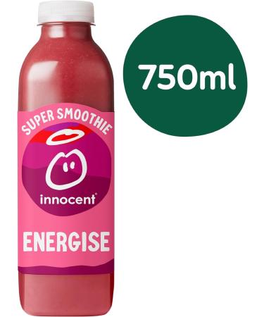 Innocent Mandarin Carrot & Ginger Recharge Smoothie 750ml - Vitamin-Infused Carrot Drink (Pack of 1) - Buy Online on GoSupps.com