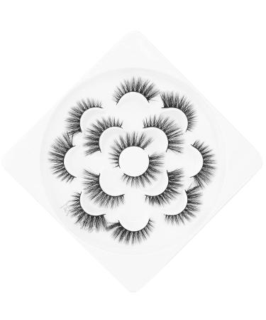 7 Pairs Reusable Thick Curly False Eyelashes Set - Enhance Your Look | International Shipping Available - Buy Online on GoSupps.com