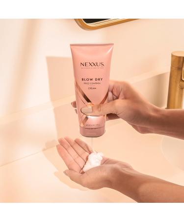 Nexxus Smooth & Full Blow Dry Balm 6 oz - Frizz Control, Volume, Heat Protect - Weightless Styling - Buy Online on GoSupps.com