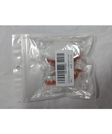 2 Pairs of Cosmetic False Teeth Veneers | Temporary Dentures & Provisional Denture Covers - Buy Online on GoSupps.com