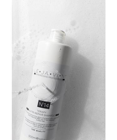 THE JA VI NI LEJAVINI N14 Caring and repairing shampoo 500 ml against frizz and moisture strengthens dry and damaged hair with proteins without parabens and sulphates - Buy Online on GoSupps.com