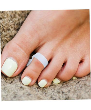 Silicone Gel Toe Separator Cushions - 4 Pairs for Men | Foot Protectors & Orthotics for Hammer Toes - Buy Online on GoSupps.com