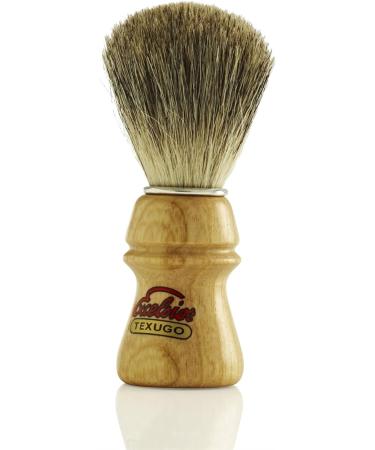 Excelsior 2010 Pure Badger Shaving Brush - Premium Quality Shaving Brush for a Luxurious Shave | International Shipping Available - Buy Online on GoSupps.com