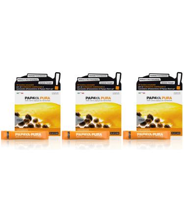 ZUCCARI 3 x PAPAPAPAPAPAPAPAPAYA PURA ZUCCARI - 3 X 30 stick-pack de 3 g