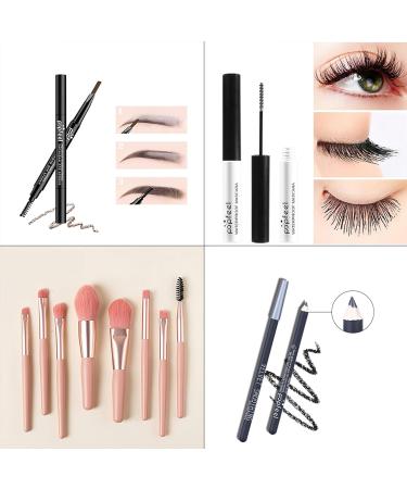 LHLXZQ Eye Makeup Kit Complete Cosmetic Set with Eyeshadow Palette Mascara Eyeliner Eyebrow Pencil and Makeup Brush 02B - Buy Online on GoSupps.com