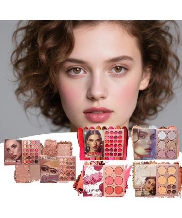 Palette De Maquillage Pour Femmes | Multi-Couleur 6 Couches | Palette Maquillage Visage Complet Femme avec Blush pour Femmes Filles D butant Quotidien Soir e Rencontres Transport S ance Photo - Buy Online on GoSupps.com