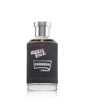 Carrera Jeans UOMO ORIGINAL BLACK Eau de Parfum for Men 4.22 Fl Oz