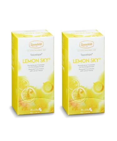 Ronnefeldt-Teavelope Lot de 2 sachets de th aromatis Citron vert 2 x 25 x 2 g