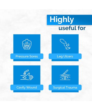 Simpurity Calcium Alginate Wound Dressing 4x4 - 10 Count | International Shipping Available - Buy Online on GoSupps.com