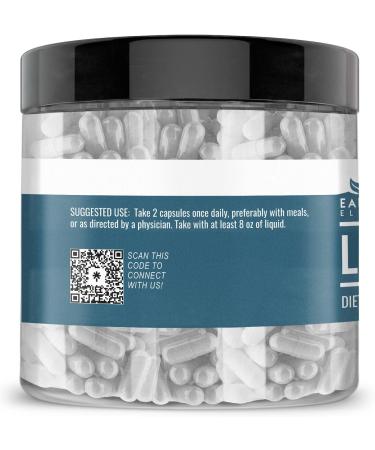 Buy Earthborn Elements L-Glutamine 200 Capsules - Pure Undiluted & Additive-Free - International Shipping Available - Buy Online on GoSupps.com