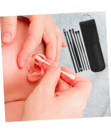 Holibanna 4sets Earwax Cleaner Tool Set Portable Ear Wax Picker Ear Cleaning Kit Smooth for Safe Earwax Removal for Adults and Families - Buy Online on GoSupps.com