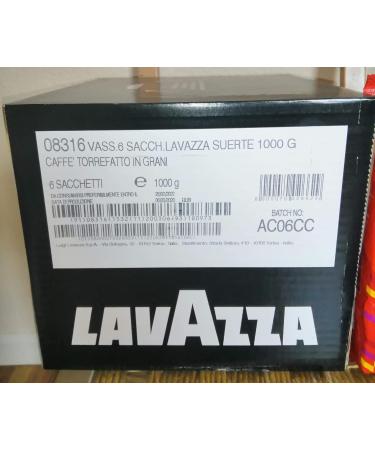 Lavazza Suerte Caf Bo te de 6 x 1000 g - Buy Online on GoSupps.com