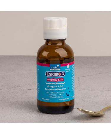 Eskimo-3 Healthy Kids Fish Oil - Nutri Advanced - Tutti Frutti 105ml - Buy Online on GoSupps.com