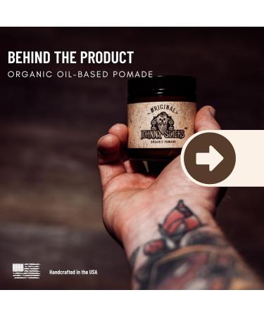 Oil Based Pomade for Men | Organic Hair Styling | Low to Medium Hold | Promotes Healthy Hair Growth | Veteran Owned | USA Made 4 oz - Buy Online on GoSupps.com